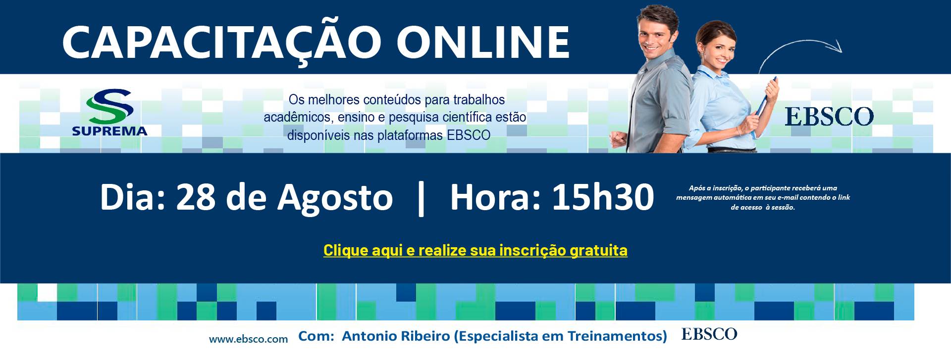 Capacitação online EBSCO