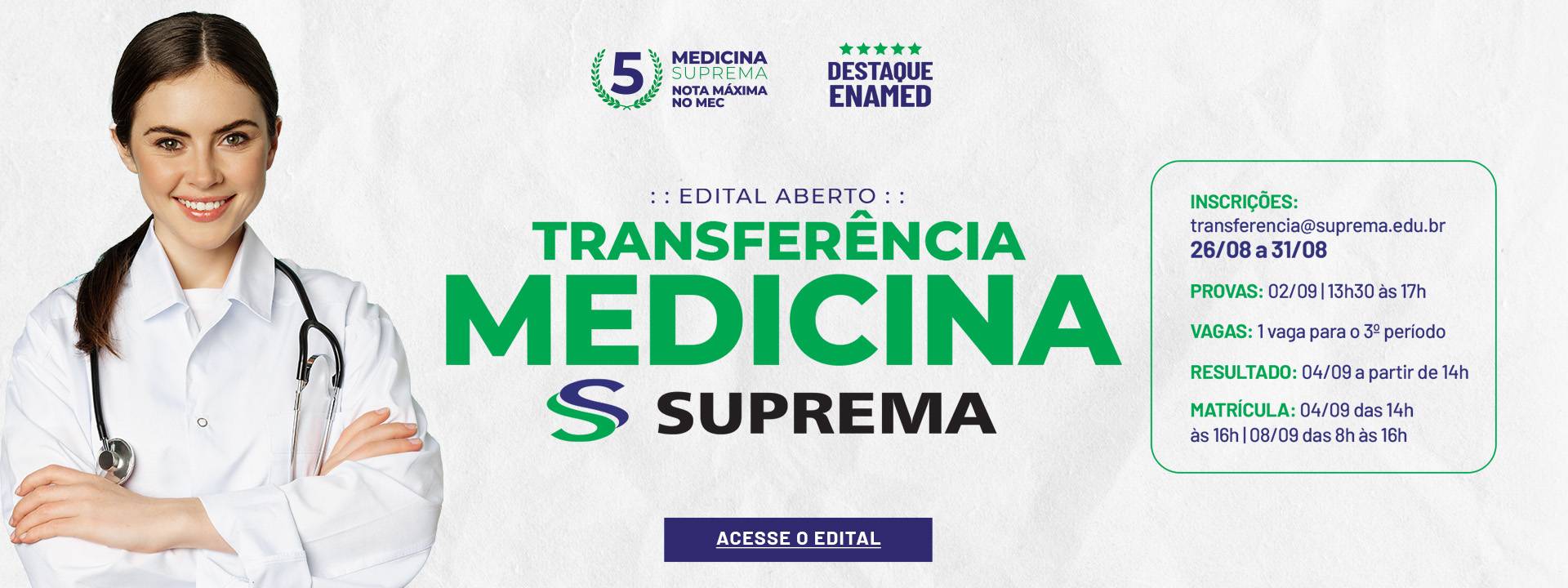 Transferência Medicina